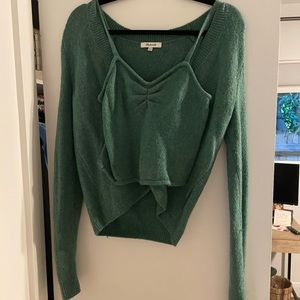 Green madewell sweater set
